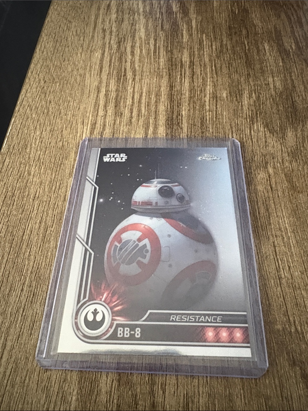 Topps Chrome Star Wars BB-8 Trading Card